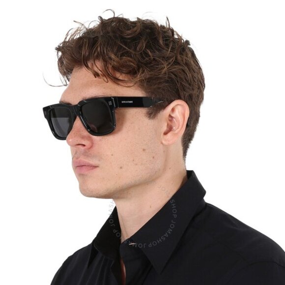 BRAND NEW Burberry BE4394 300187 Black Dark Grey Unisex Square Sunglasses - Picture 10 of 12
